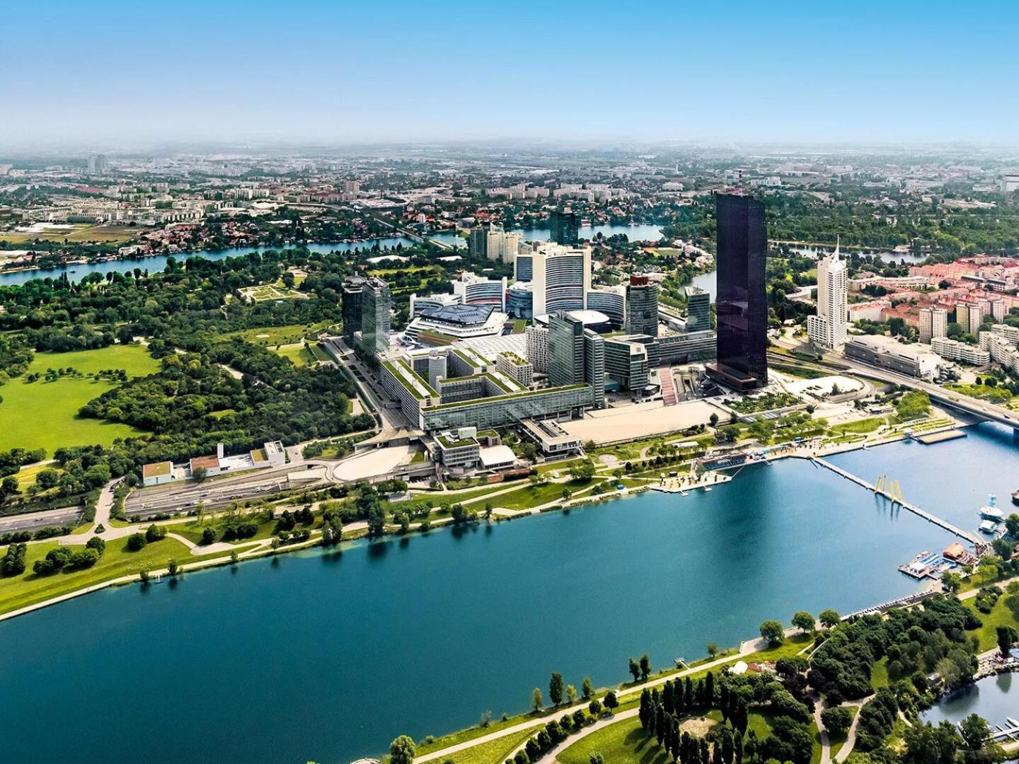 U1 Alte Donau Old Danube City Apartment 2 ウィーン エクステリア 写真